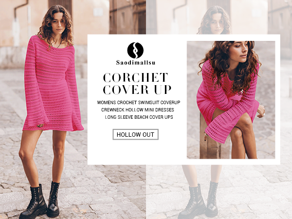 Crochet Cover Up Dress