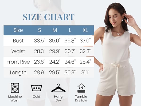 romper size chart