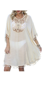 Gogmael Swimsuit cover up dress