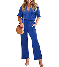 Short sleeve jumpsuits