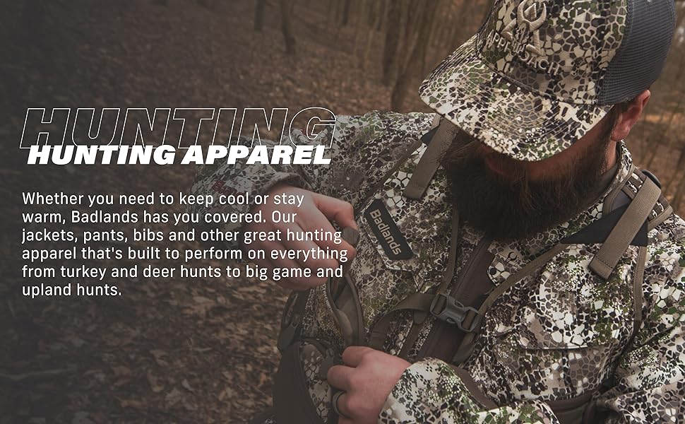 Hunting Apparel Badlands