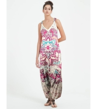 Datura Printed Overalls