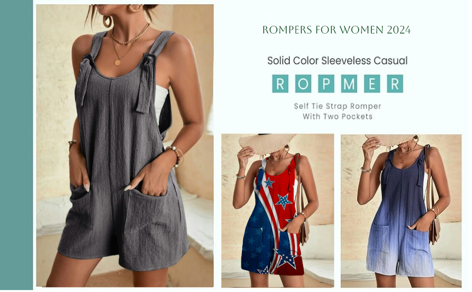 summer rompers for women 2024