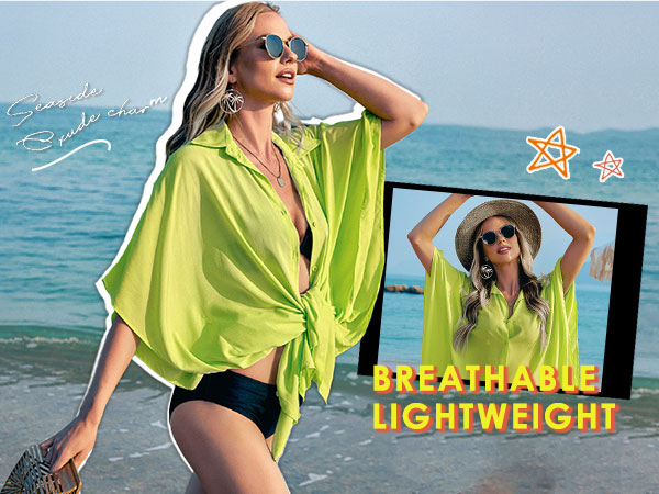 bathing suit cover up shirt