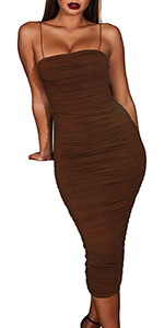 ruched dresses for women