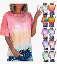 Summer Tie Dye Shirts 