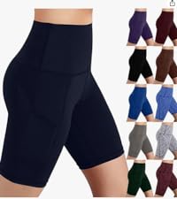 High Waisted Biker Shorts for Women  