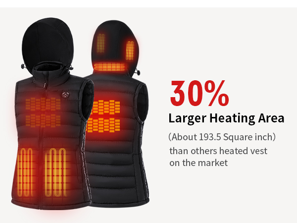 women heated vest