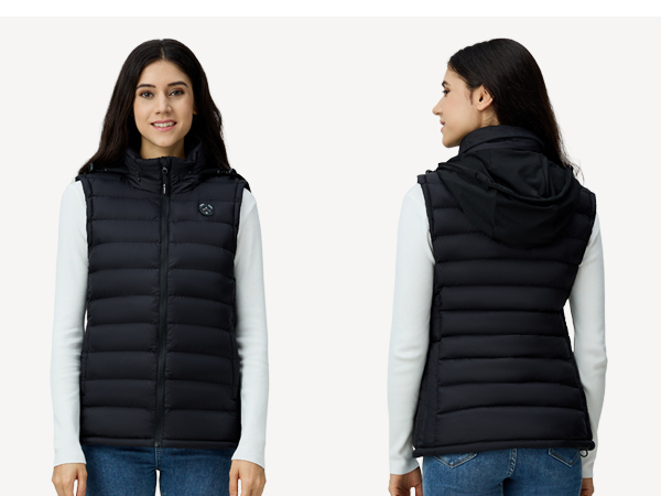 iHood heated women vest