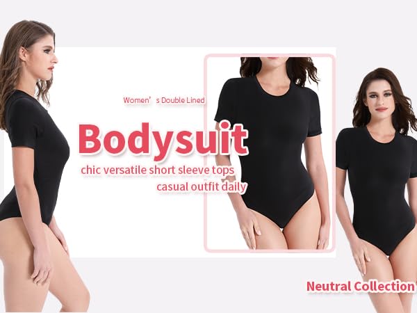 black bodysuit women