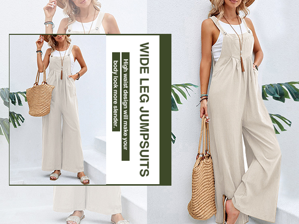 WIDE LEG JUMPSUIT