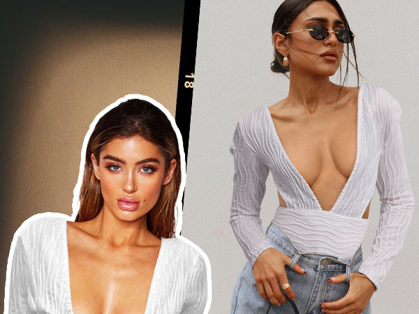 deep v neck bodysuit for women long sleeve going out tops for women sexy body suit for women