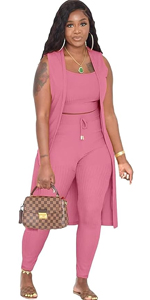 3 Piece Set for Women Summer