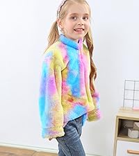 girls tie dye pullover