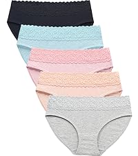 womens cotton lace underwear