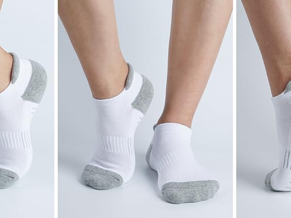 white ankle socks