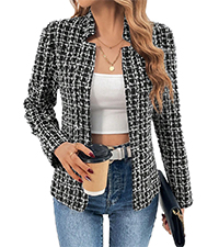 tweed blazer