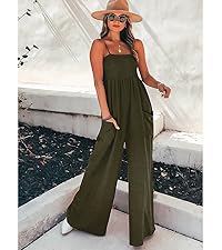 olive green square neck maxi jumpsuit