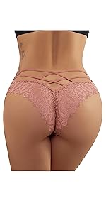 pink lace panties