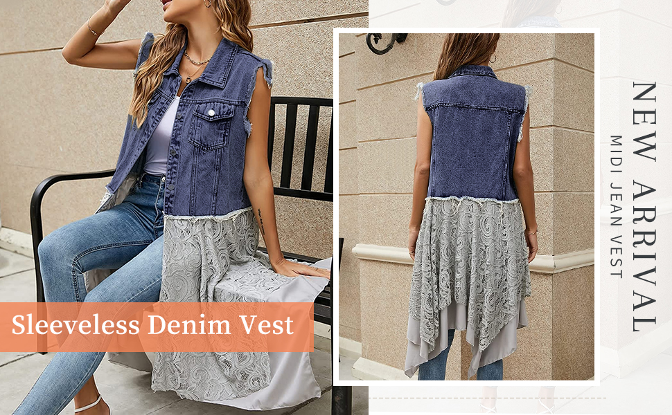 denim vest