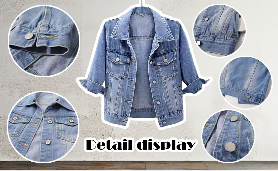 Jean Jacket for Women Trendy