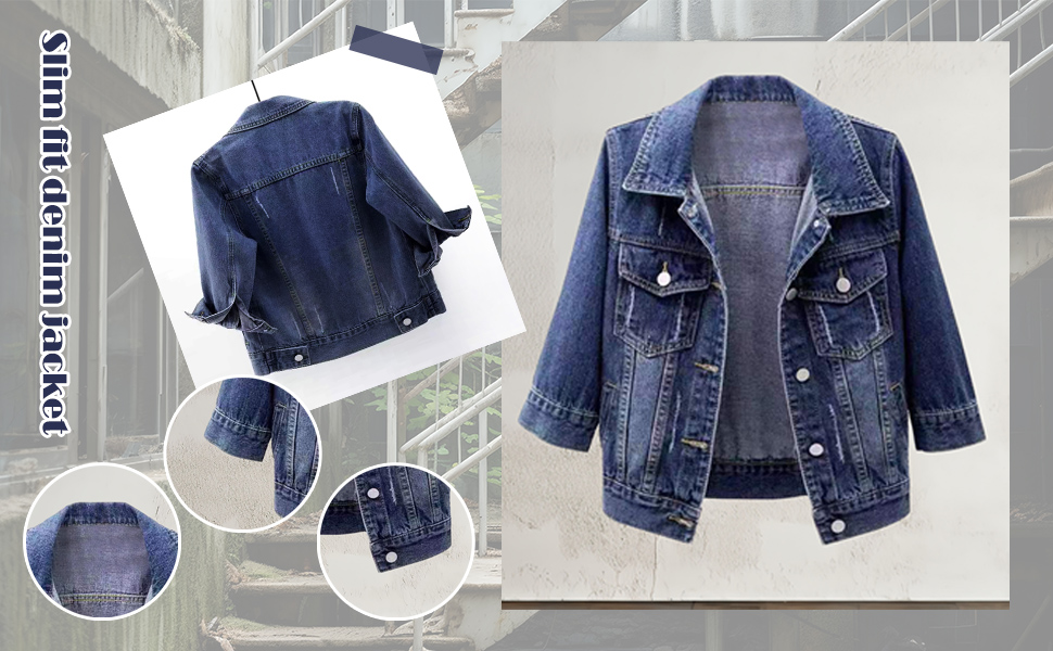 oversized jean jacket for women