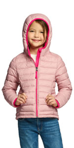 Girl''s Ascent Packable Hooded Puffer Jacket