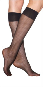 Silkies Honeycomb Sheer Trouser Socks