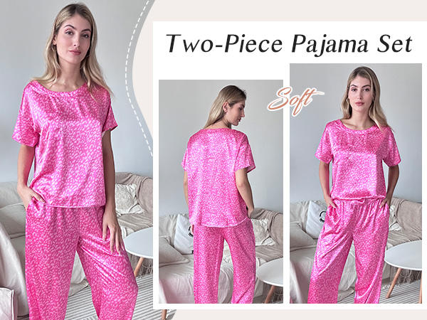 ladies pajamas set