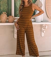 striped jumpsuit