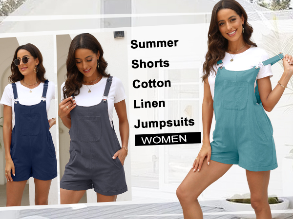 summer fashion trends women rompers overall romper shorts beach vacation outfits casual jumpsuit