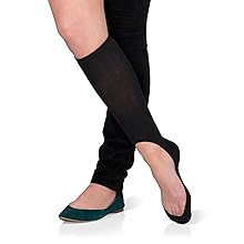 Keysocks Original Knee High No Show Socks Standard Black