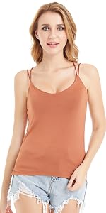 padded bra camisole