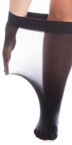 Our All Woman super wide 40 denier knee highs