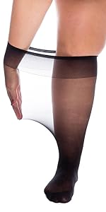 Our All Woman super wide 20 denier knee highs