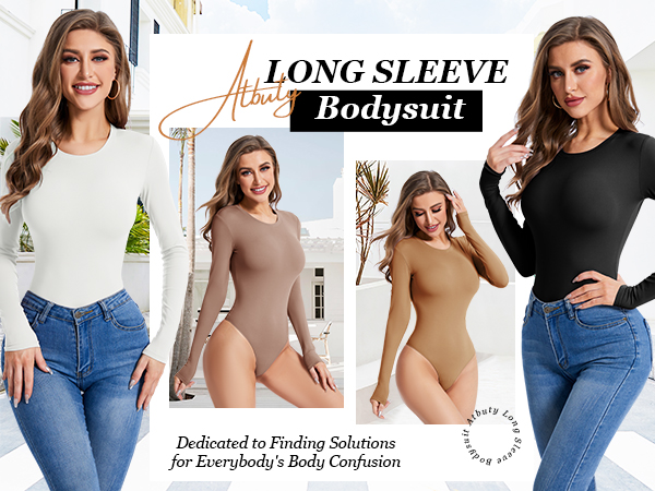 long sleeve bodysuit