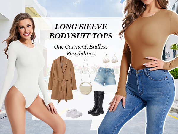 long sleeve bodysuit