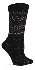 black crew socks