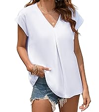 V Neck Tops For Women