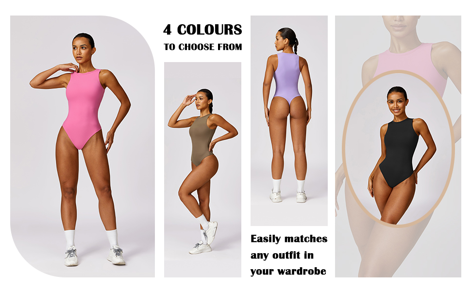 Women''s Sleeveless Bodysuit