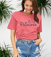 Princess Crown Shirts Birthday Tops