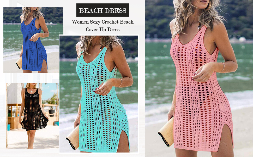 crochet swimsuit coverup for women bathing suit cover ups beach coverups for women