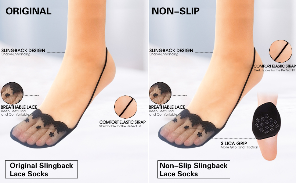 dab lace original vs non slip