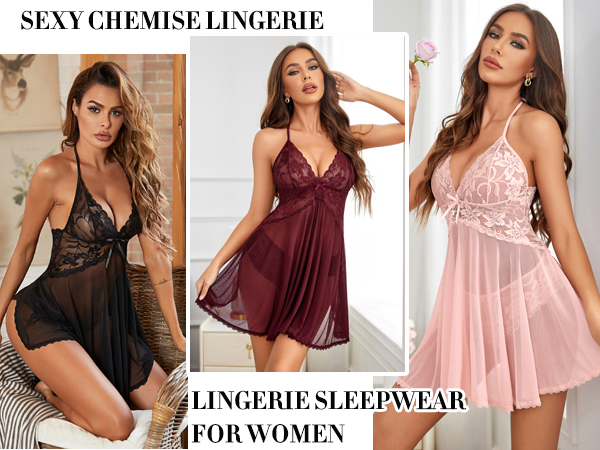 lace babydoll nightgown