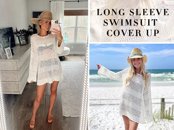 Long Sleeve Swimsuit Cover Up