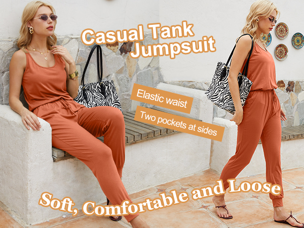 Summer Tank Jumpsuit