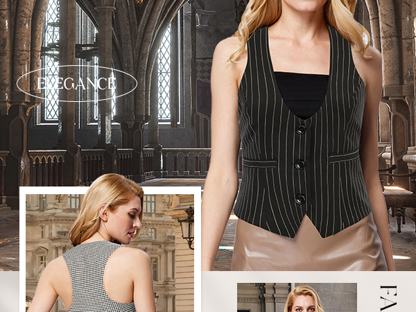 Womens Waistcoat Vest