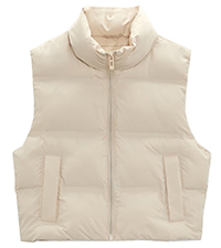 WINTER CROP PUFFER VEST