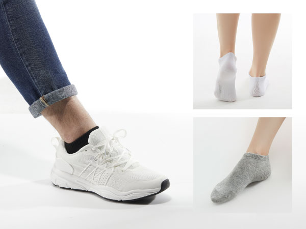 thin cotton ankle model cut