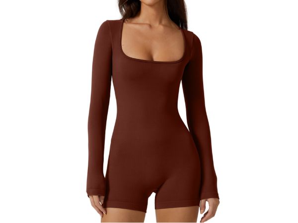 Long sleeve romper